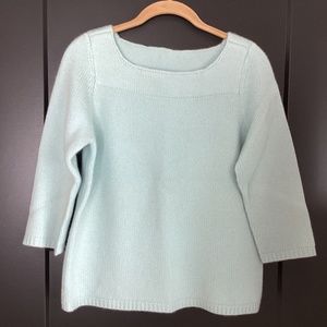 Talbots Square neck Cashmere Sweater